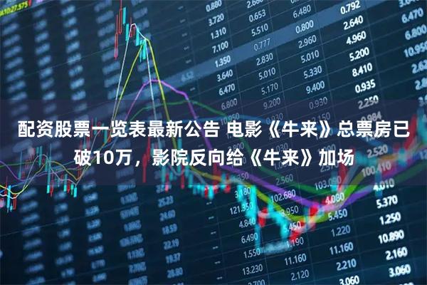 配资股票一览表最新公告 电影《牛来》总票房已破10万，影院反向给《牛来》加场